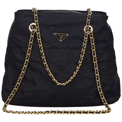 borsa prada nera vintage